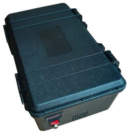 10 channels high power mobile phone jammer, with built-in battery and antenna, bi-use with battery and AC power supply