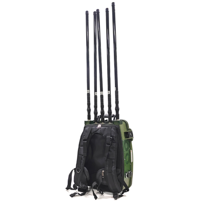 2000M Long Distance Glonass Galileo GPS 2.4G 5.2G 5.8G FPV Drone UAV Signals Backpack Jammer